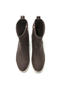 Maria Mare Botines de cuña - marron