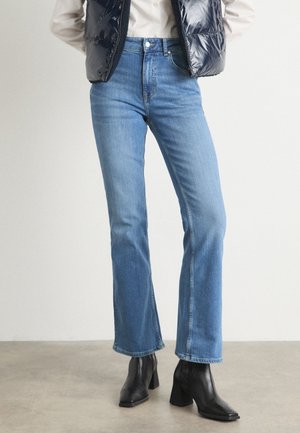 FLARE  - Bootcut jeans - mid blue archive