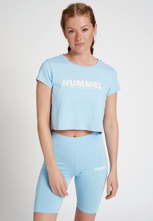 LLEGACY CROPPED  - T-shirts print - placid blue