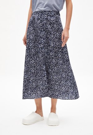 A-snit nederdel - blue-grey