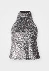 JDYDIANA SEQUINS HALTER - Top - silver