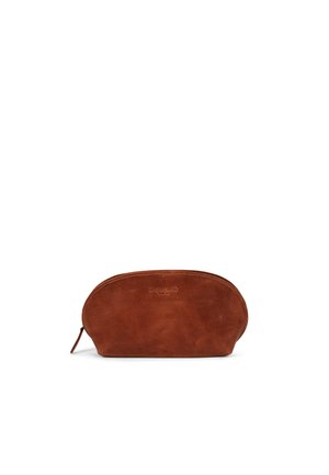 HOLZRICHTER Berlin Wash bag - cognac