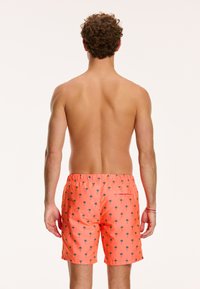 Shiwi REGULAR FIT PALM - Fürdőnadrág - neon orange