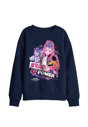NETFLIX, KPOP DEMON HUNTERS RUMI SCRAPBOOK STAR UNISEX - Sweatshirt - dark blue