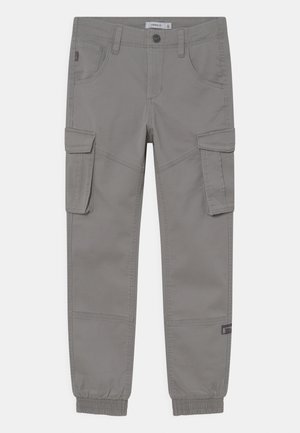 NITBAMGO - Pantaloni cargo - ultimate grey