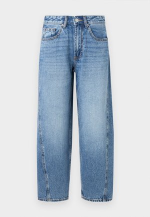 Vero Moda Petite, VMZOE BARREL - Jean baggy - medium blue denim