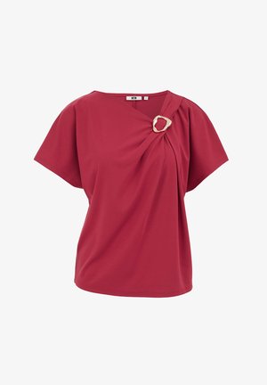 WE Fashion, T-shirts print - red