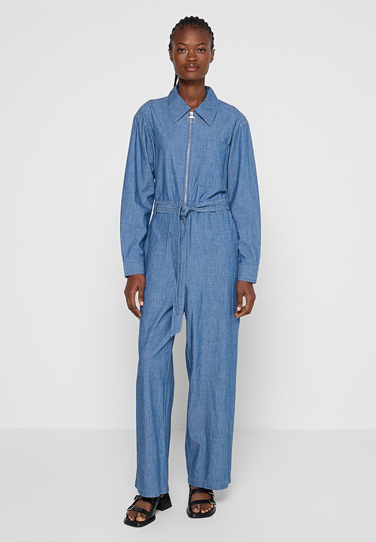 Barbour Jumpsuit lichtblauw Barbour Jumpsuit lichtblauw
