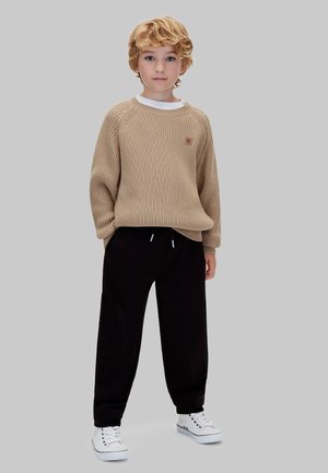 Calvin Klein Jeans, CALVIN KLEIN JEANS KIDS' KNIT RAGLAN JUMPER - Pullover - cornstalk