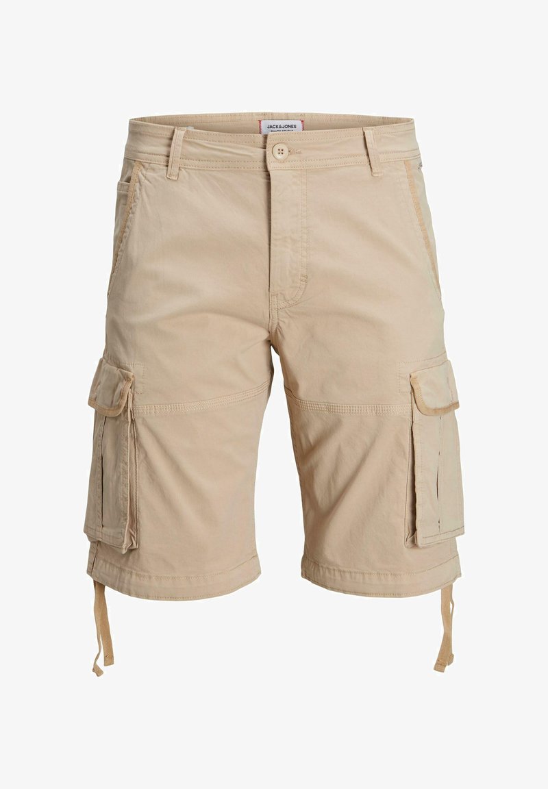 Jack & Jones ZEUS VIELEN TASCHEN - Šortai - beige