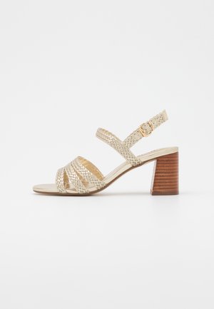 Sandaler - gold-coloured