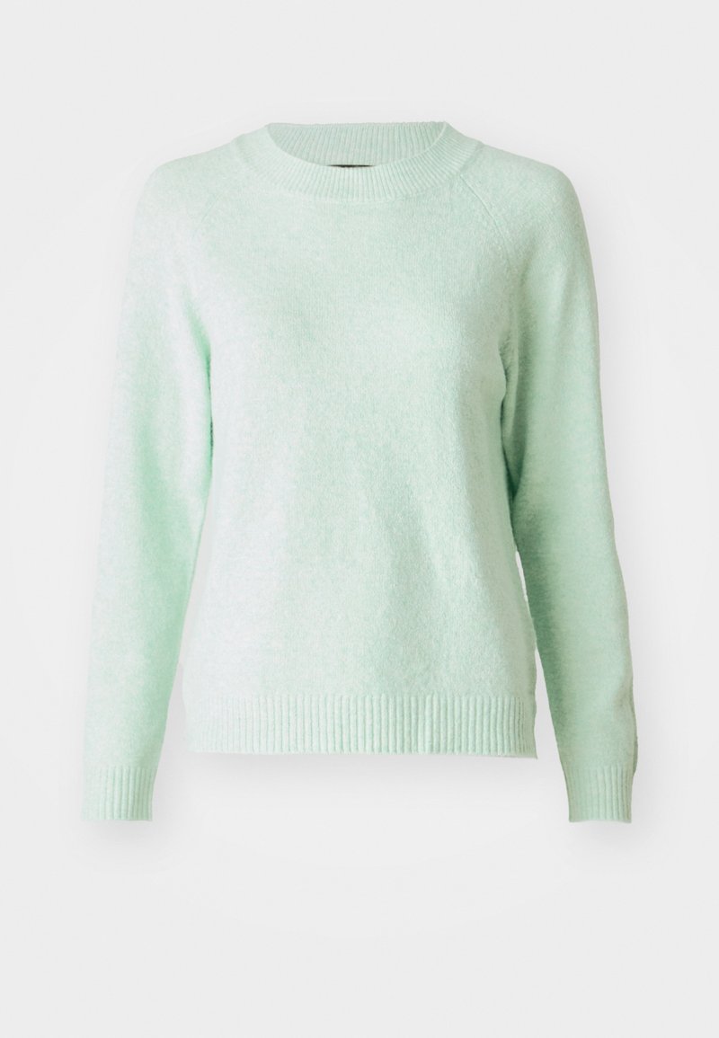 Vero Moda VMDOFFY O-NECK NOOS Strickpullover hellgrün/mint
