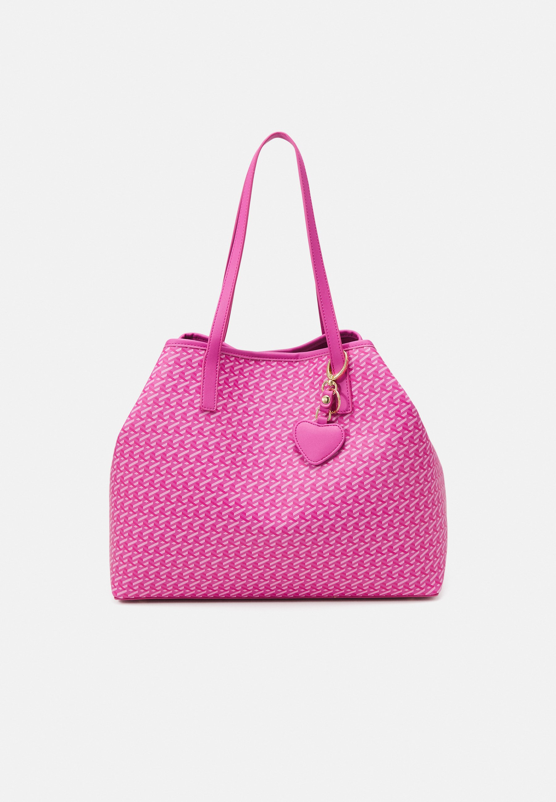 Fleur tote beige×pink elu. Beach bag Michael Kors | color Pink | Gomez.pl/en