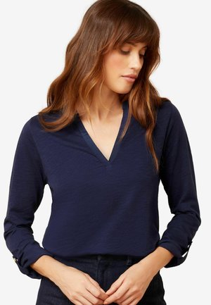 Love & Roses Top s dlouhým rukávem - navy blue