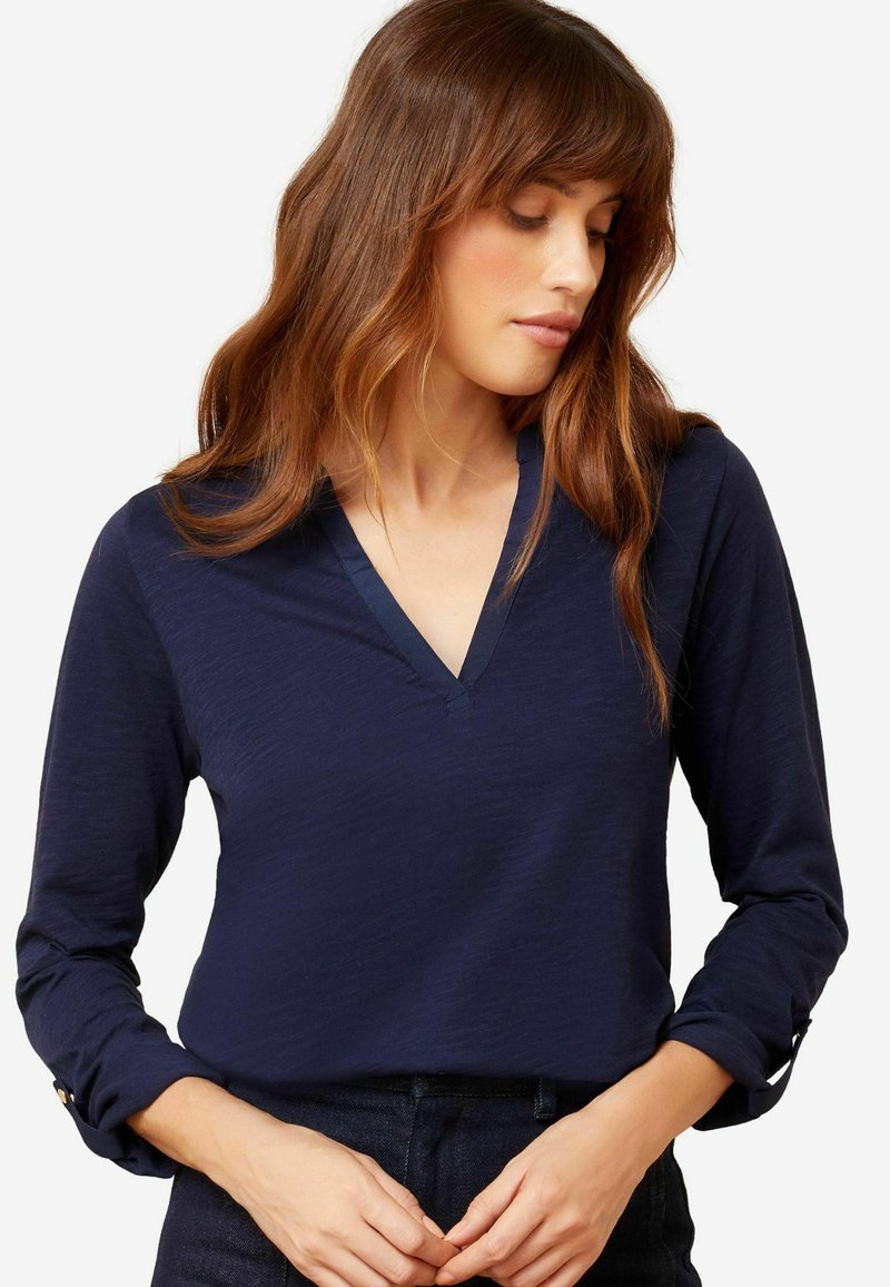 Love & Roses Ilgarankovis viršutinės dalies drabužis - navy blue