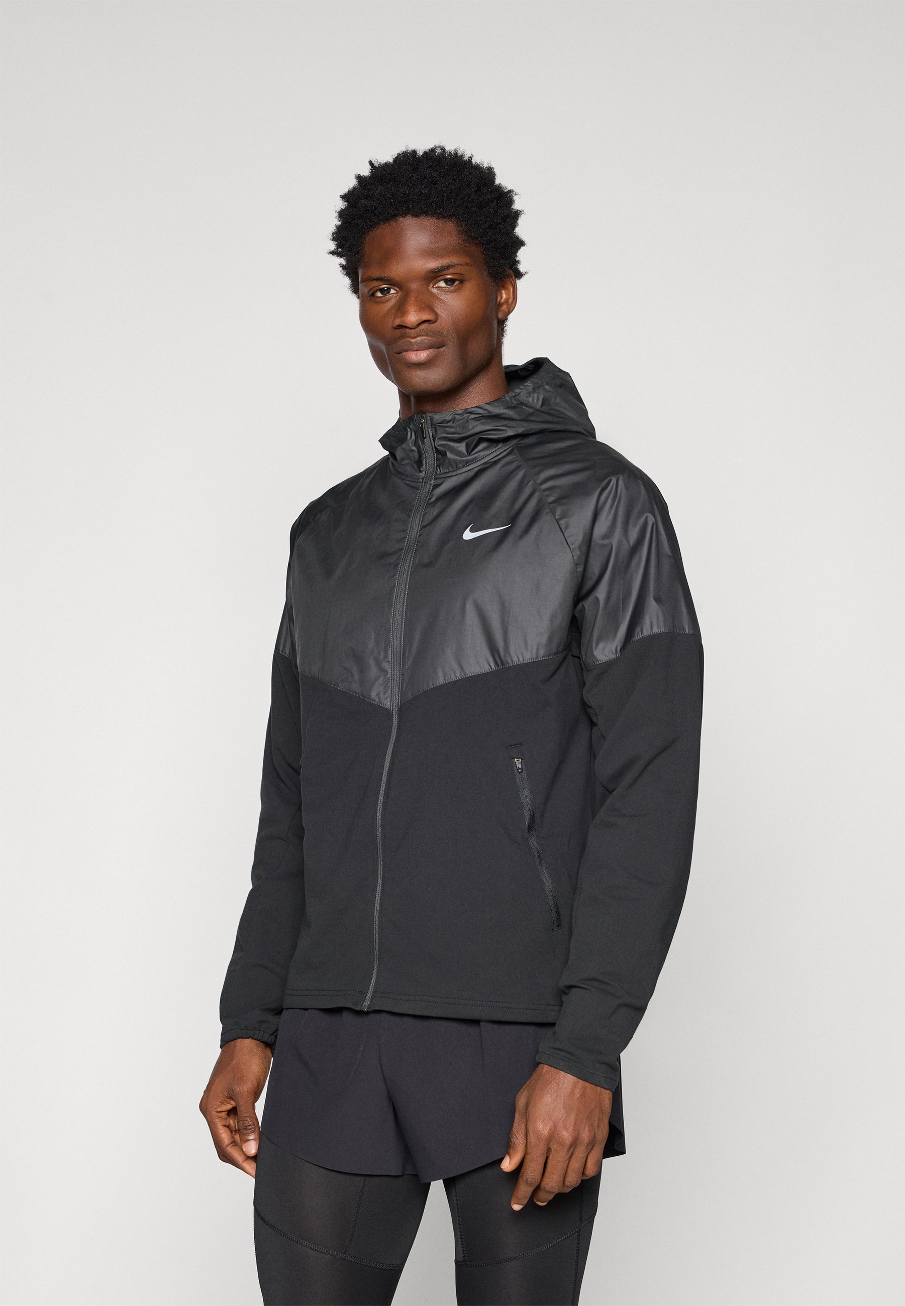 Nike Performance MILER Running jacket black/anthracite