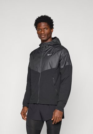 MILER - Vjetrovka - black/anthracite/reflective silver-coloured