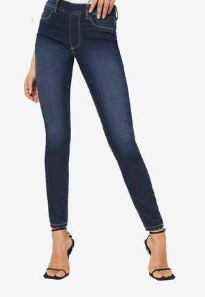 Friends Like These ELASTICATED WAIST - Uske traperice - indigo blue
