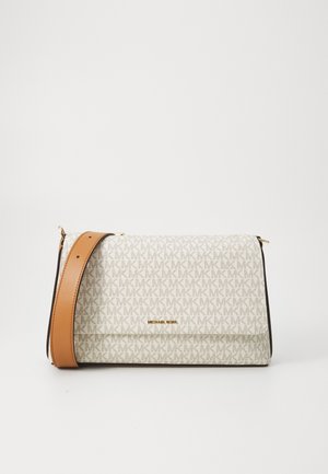 NESSA MESSENGER - Cross body bag - vanilla/acrn