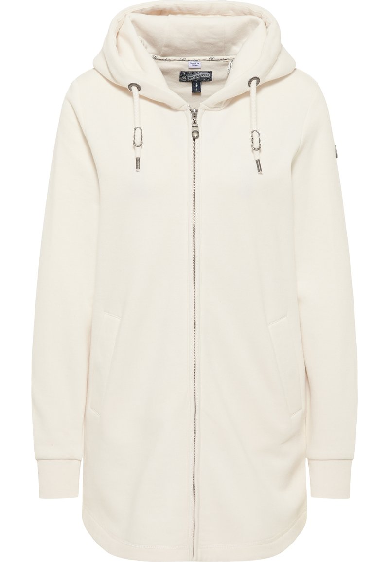 Bluză de molton cu fermoar