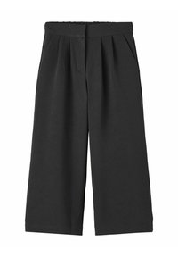 Name it - WIDE LEG - Stoffhose - black Thumbnail-Bild 1