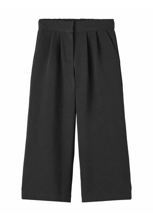 WIDE LEG - Housut - black