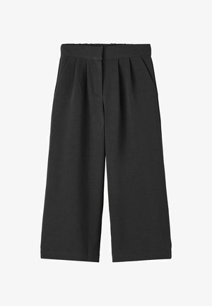 WIDE LEG - Nohavice - black