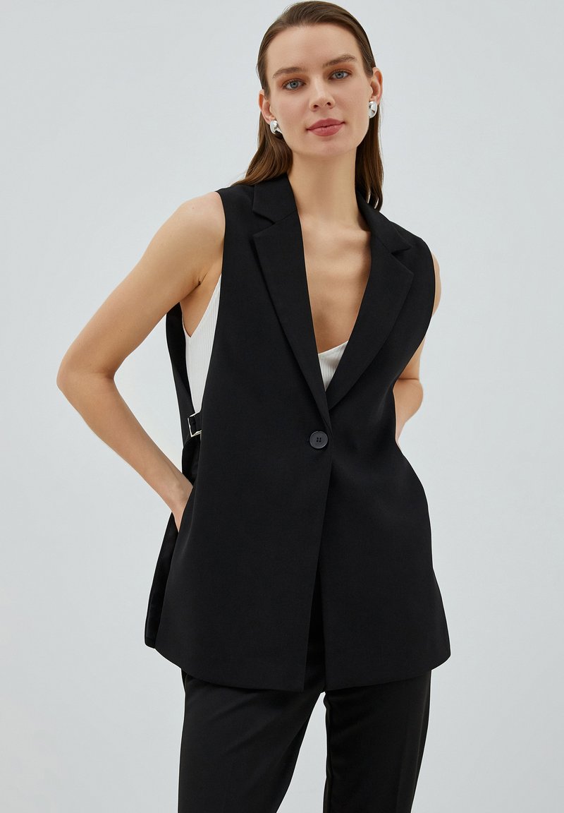 Elevate Your Style with the Single Button Waist Coat