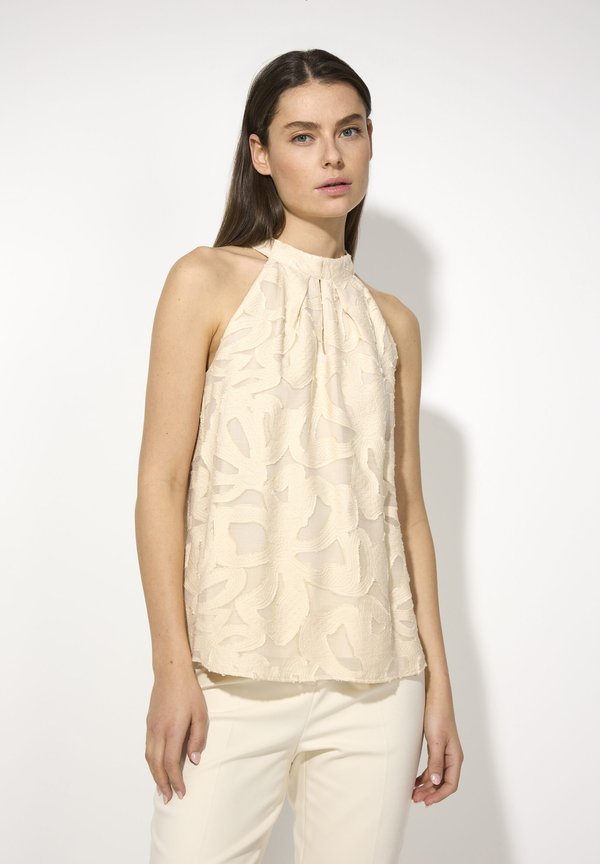 AUSBRENNER-DESSIN - Bluse - beige