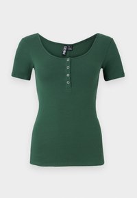 PCKITTE - Basic póló - trekking green