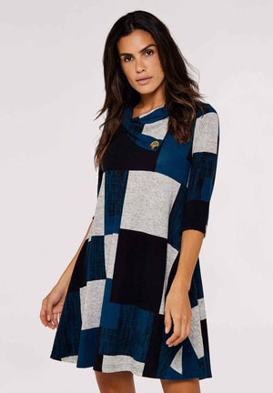 Apricot BLOCK SWING - Robe en jersey - teal