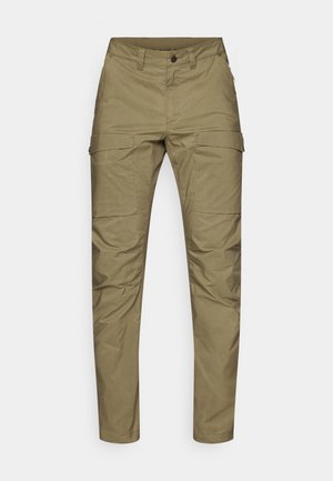 Fjällräven, ABISKO HYBRID TRAIL TROUSERS M - Outdoorové nohavice - laurel green