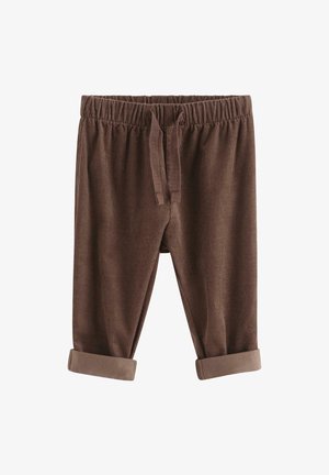 Lindex, LINDEX CORDUROY TROUSERS LINDEX UNISEX - Bukser - dark brown