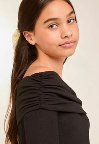 Lipsy BARDOT LONG SLEEVE - Žerzejové šaty - black