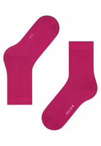FALKE COTTON TOUCH - Socken - berry