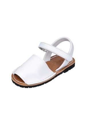 Bubble Bobble, SANDALIAS MENORQUINAS UNISEX - Sandalias planas - white
