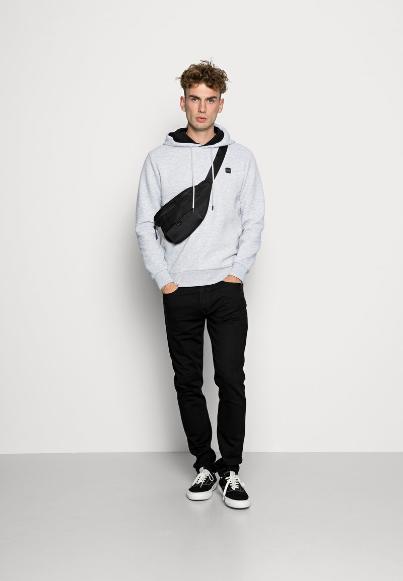 Herren Kapuzenpullover | Jack & Jones JCOPOWER HOOD Sweatshirt light grey melange/hellgrau-meliert - LK57256 Herren Kapuzenpullover | Jack & Jones JCOPOWER HOOD Sweatshirt light grey melange/hellgrau-meliert - LK57256