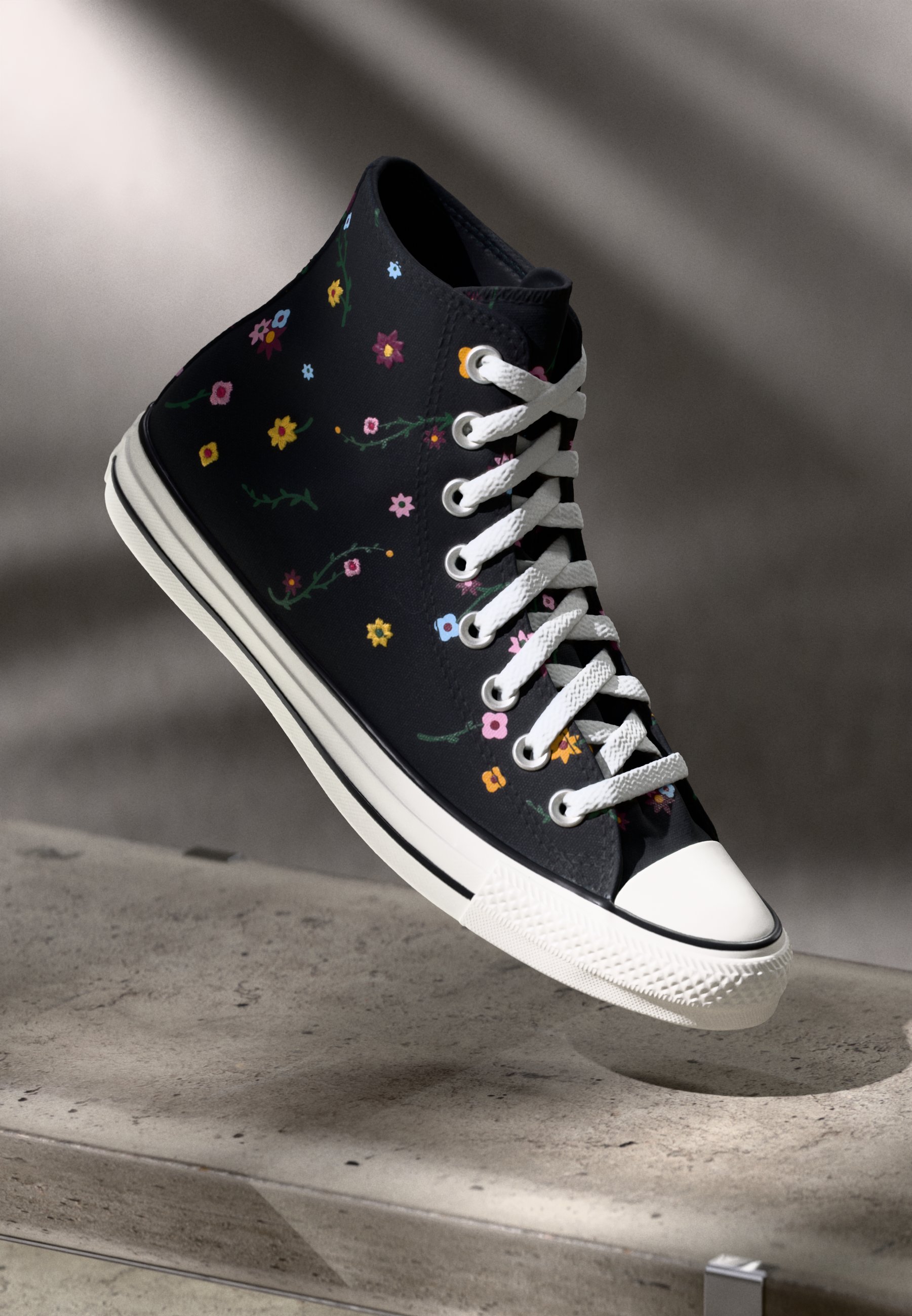 Converse CHUCK TAYLOR ALL STAR FLORAL - Aukšto profilio