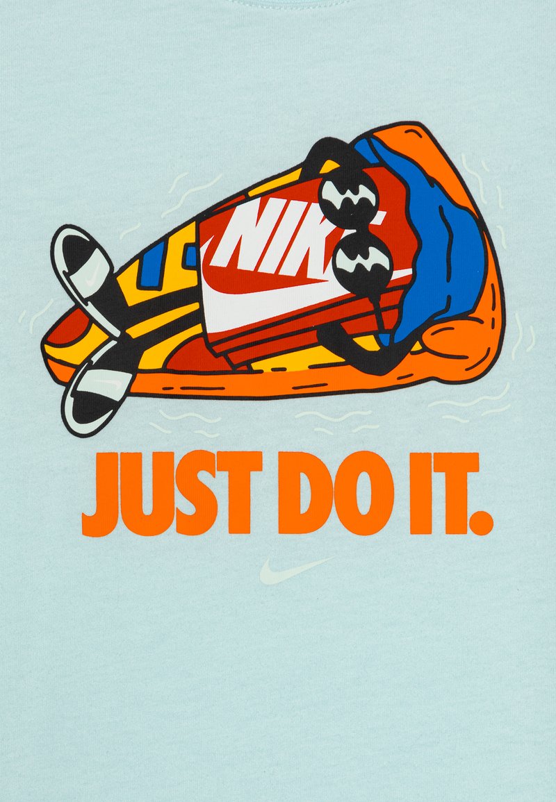 Nike Sportswear BOXY ART TEE Print T-shirt glacier blue/blue