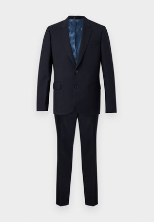 MENS TAILORED FIT BUTTON SET - Costume - blue