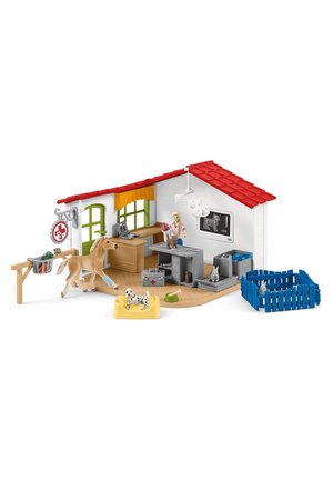FARM WORLD SPIELSET  TIERARZTPRAXIS MIT HAUSTIE - Toy - multicoloured