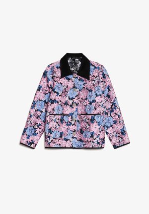 Sister Jane, FLORAL CANVAS JACQUARD JACKET - Suvejakk - black