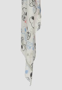 s.Oliver MIT SNOOPY ALL-OVER-PRINT - Sjaal - ecru