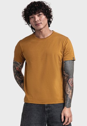 URBAN STYLE COLLADA - Sport T-Shirt - braun