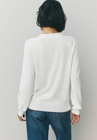 Next BUTTON UP REGULAR FIT - Cardigan - white