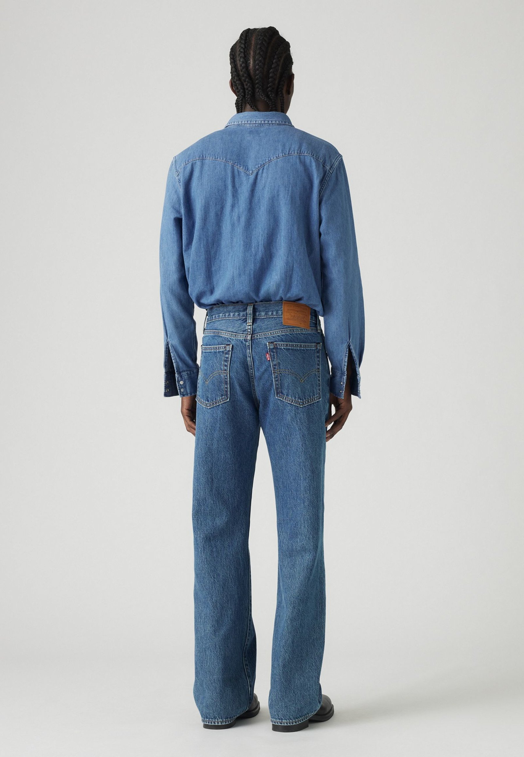Levi's® 567® RELAXED FLARE - Blugi loose fit - made for tv/denim