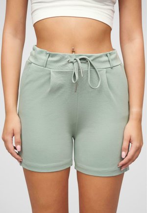 MIT TUNNELZUG UND 2-POCKETS - Pantaloni sportivi - green