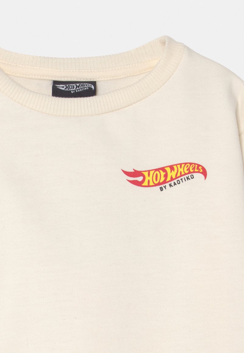 Kinder Pullover | Kaotiko CREW HOT WHEELS UNISEX Sweatshirt marfil/weiß - XD50860 Kinder Pullover | Kaotiko CREW HOT WHEELS UNISEX Sweatshirt marfil/weiß - XD50860