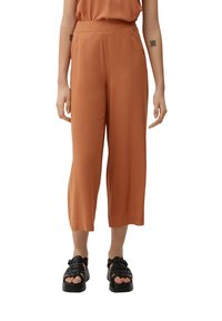 QS CULOTTE  - Kalhoty - zimt