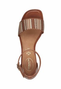 Tamaris Comfort - Sandale s remenom oko gležnja - nut comb
